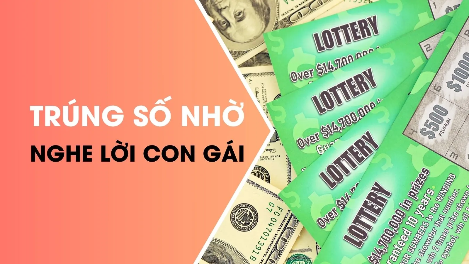 Người đàn ông bỗng đổi đời nhờ nghe lời con gái