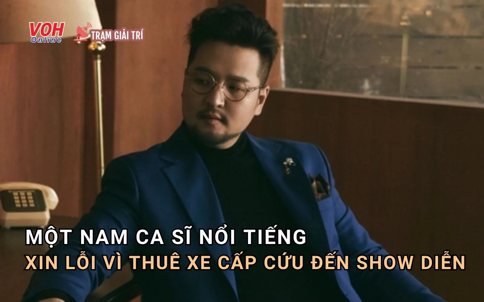 Một nam ca sĩ Hàn Quốc thuê xe cứu thương để đi diễn, tài xế bị phạt nặng