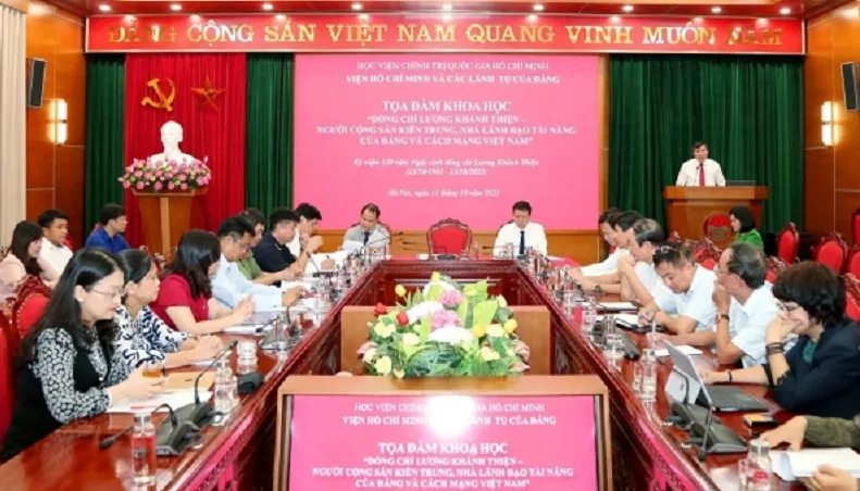 Những đóng góp của đồng chí Lương Khánh Thiện với cách mạng Việt Nam