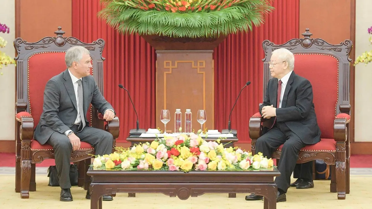 Tổng Bí thư: Thúc đẩy quan hệ Đối tác chiến lược toàn diện Việt - Nga