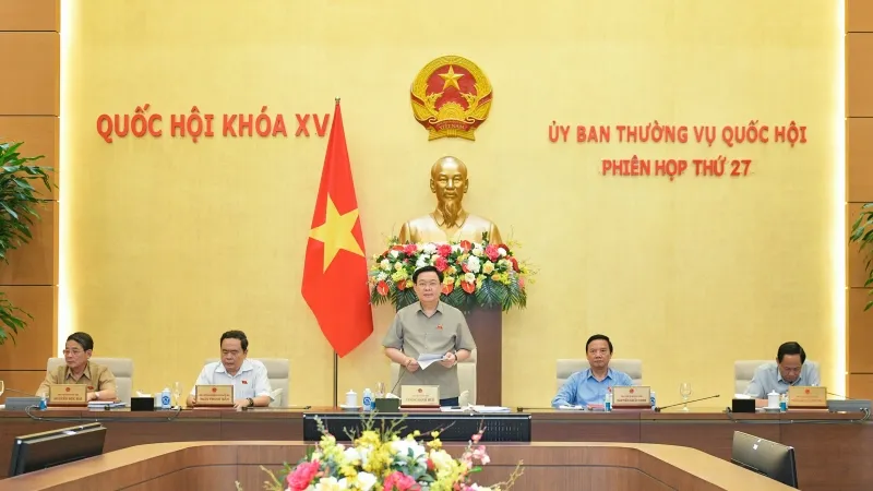 Bế mạc Phiên họp thứ 27 của Uỷ ban Thường vụ Quốc hội