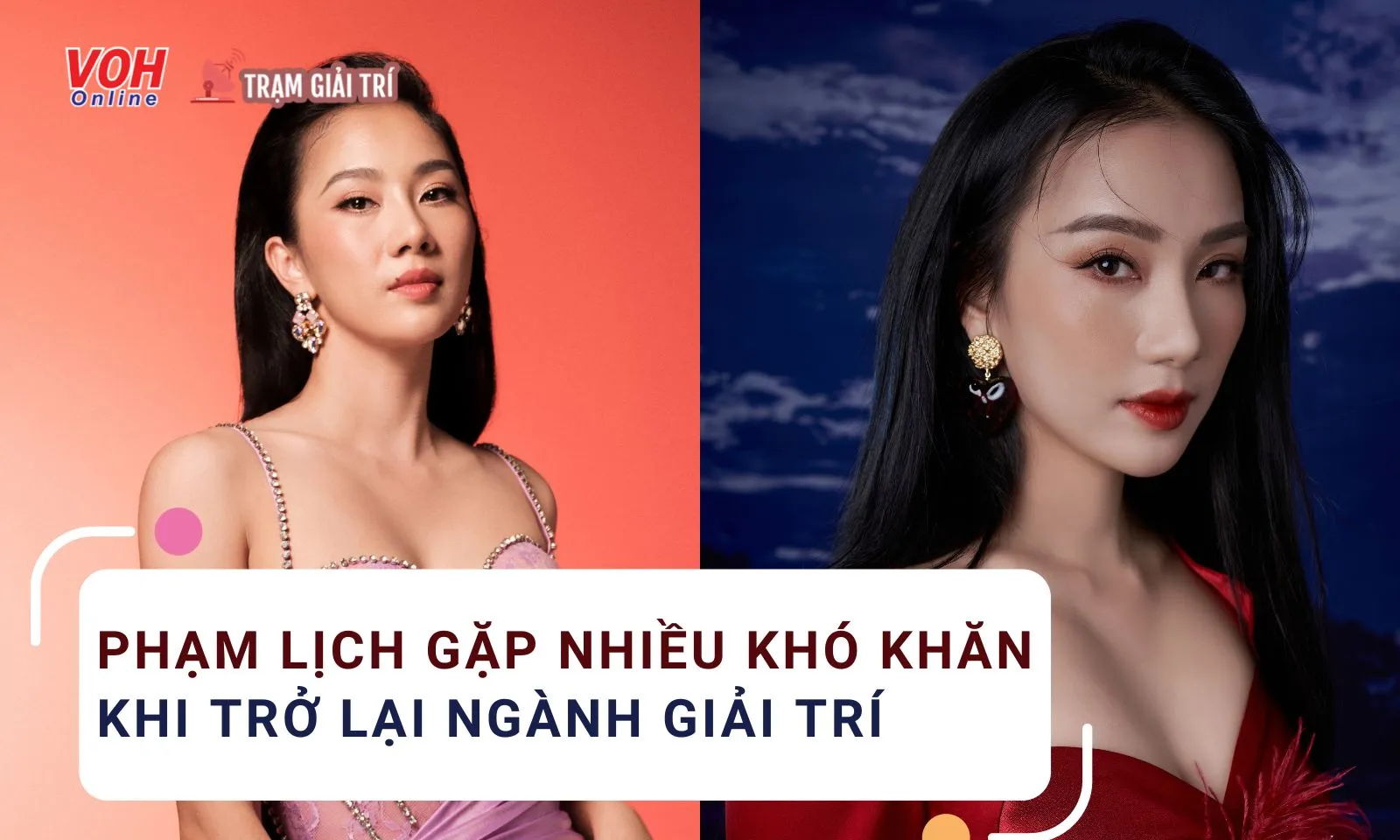 Phạm Lịch hóa chị đẹp, từng bước trở lại làng giải trí sau khi kết hôn
