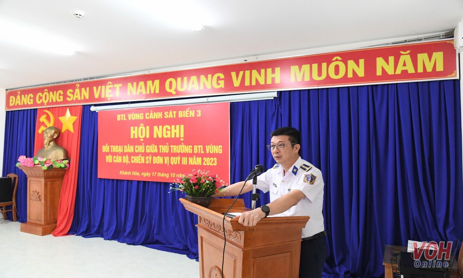 Kiểm tra thực hiện nhiệm vụ xây dựng đơn vị vững mạnh toàn diện tại Hải đoàn 32