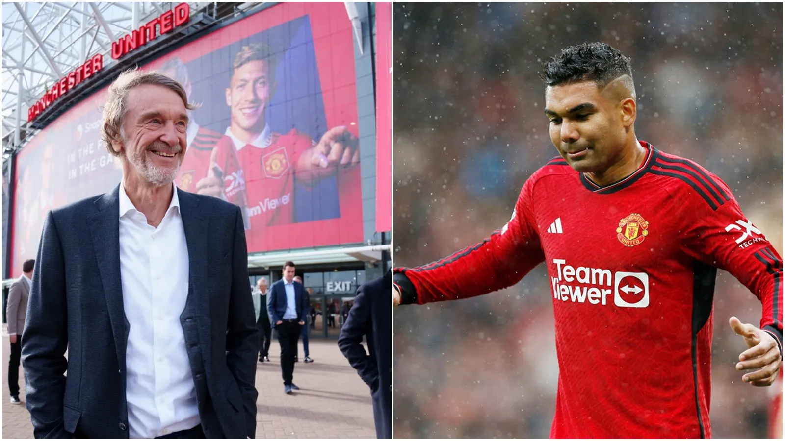 Casemiro bất ngờ bị Sir Jim Ratcliffe coi là sản phẩm yếu kém của BLĐ MU