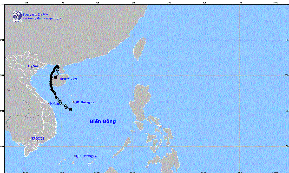 Tin cuối cùng về cơn bão số 5