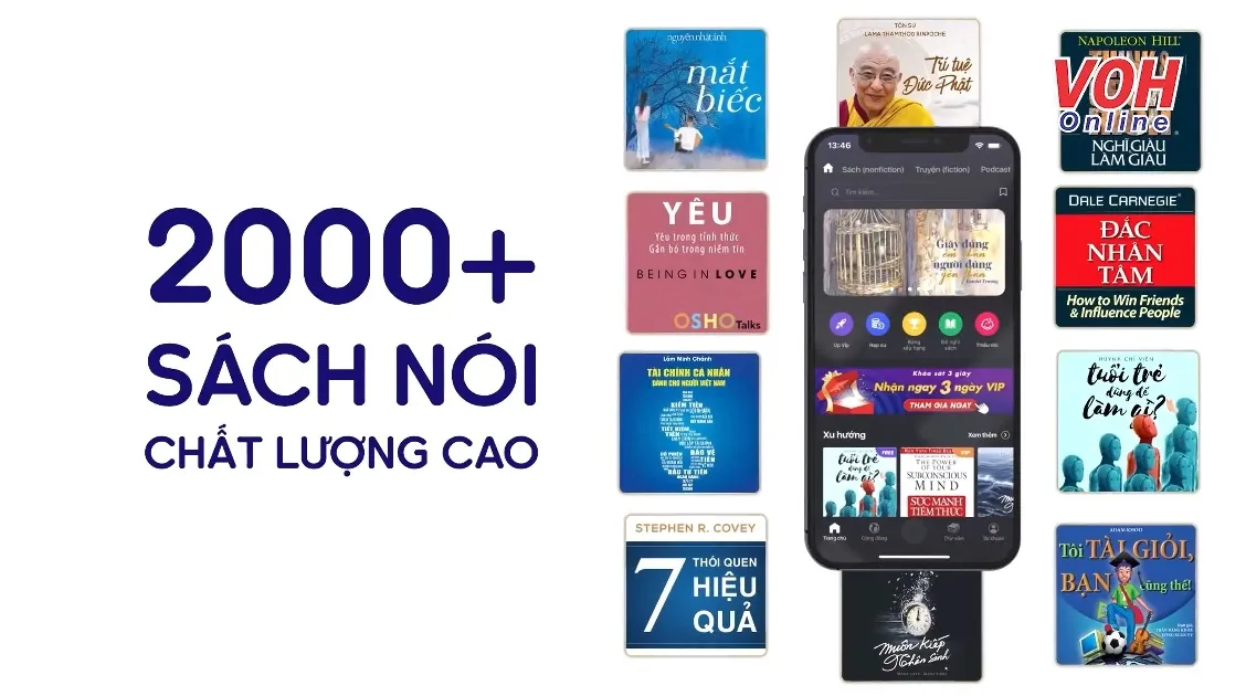 Sách nói Voiz FM – lan tỏa văn hóa đọc trong thời đại số