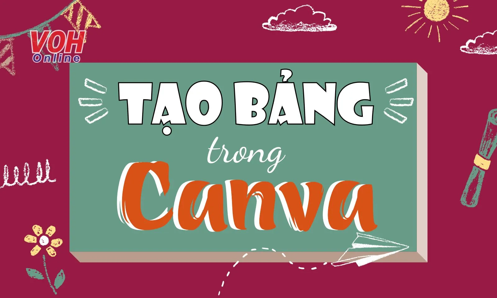 Hướng dẫn cách tạo bảng trong Canva trong vài nốt nhạc