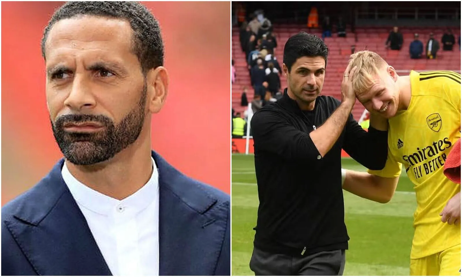 Rio Ferdinand chỉ trích Arteta nhẫn tâm với Aaron Ramsdale: “Không thể nào cậu ta trở lại bắt chính”