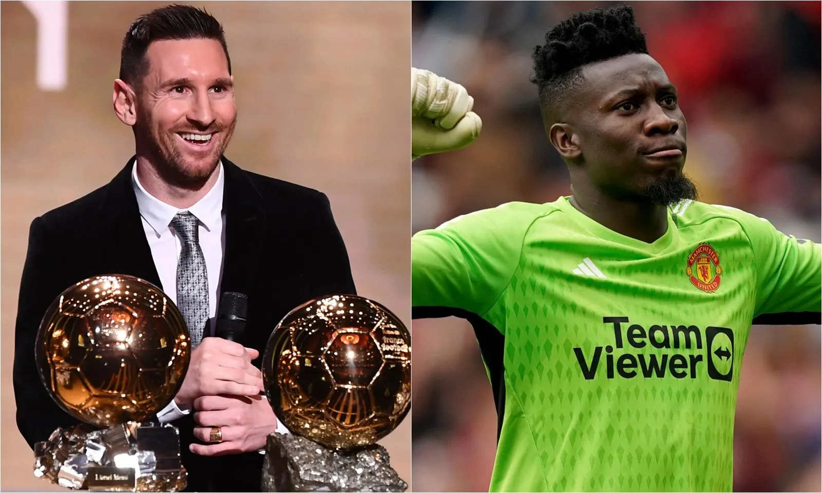 Tin bóng đá mới nhất: Ronaldo chọn QBV 2023 là Messi | Ten Hag tiết lộ lý do Onana xuất thần