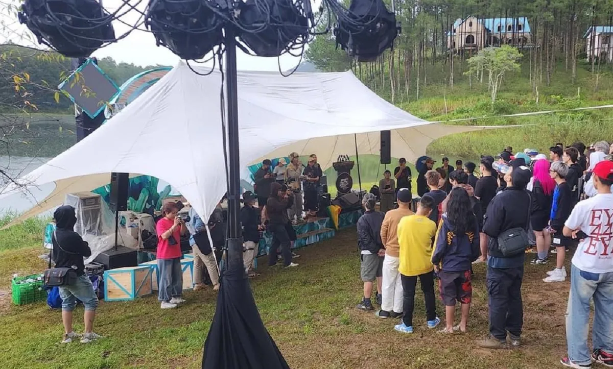 Lâm Đồng xử lý một khu vực cắm trại tự phát trong rừng