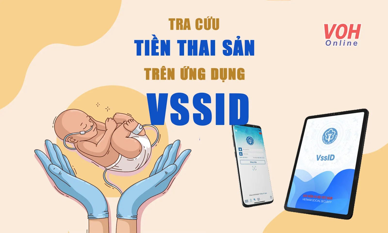 Cách tra cứu tiền thai sản trên VssID online chi tiết nhất