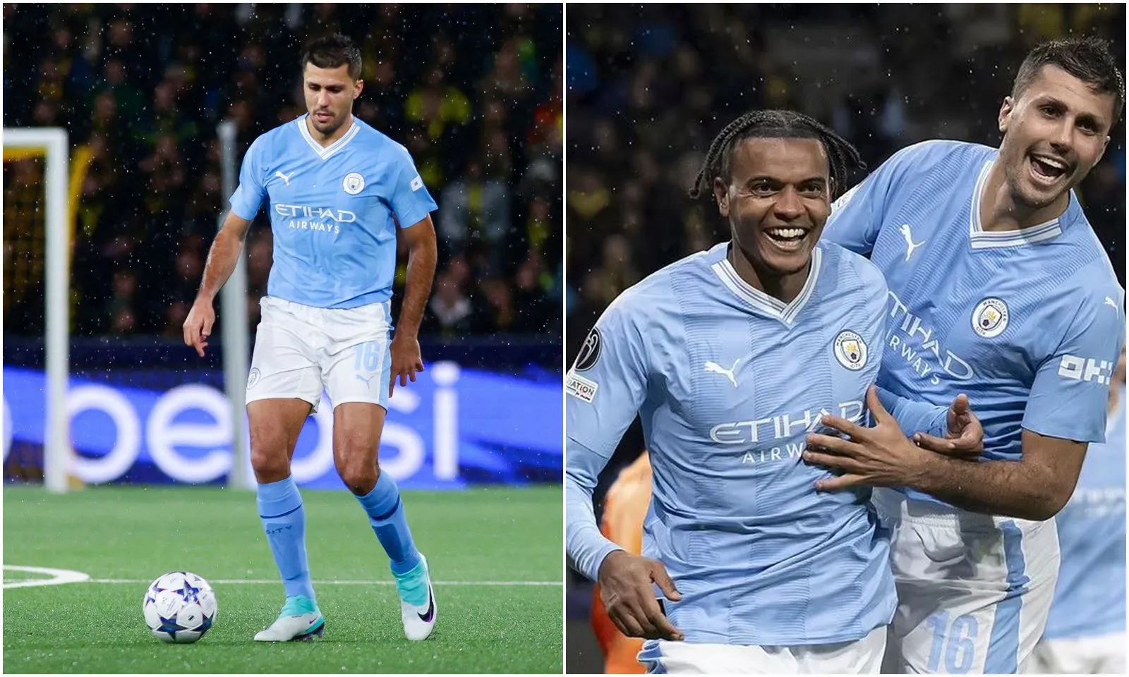 1 kiến tạo, 4 key passes và 14 đường chuyền dài chính xác: Rodri “càn quét” tuyến giữa Young Boys giúp Man City thắng dễ