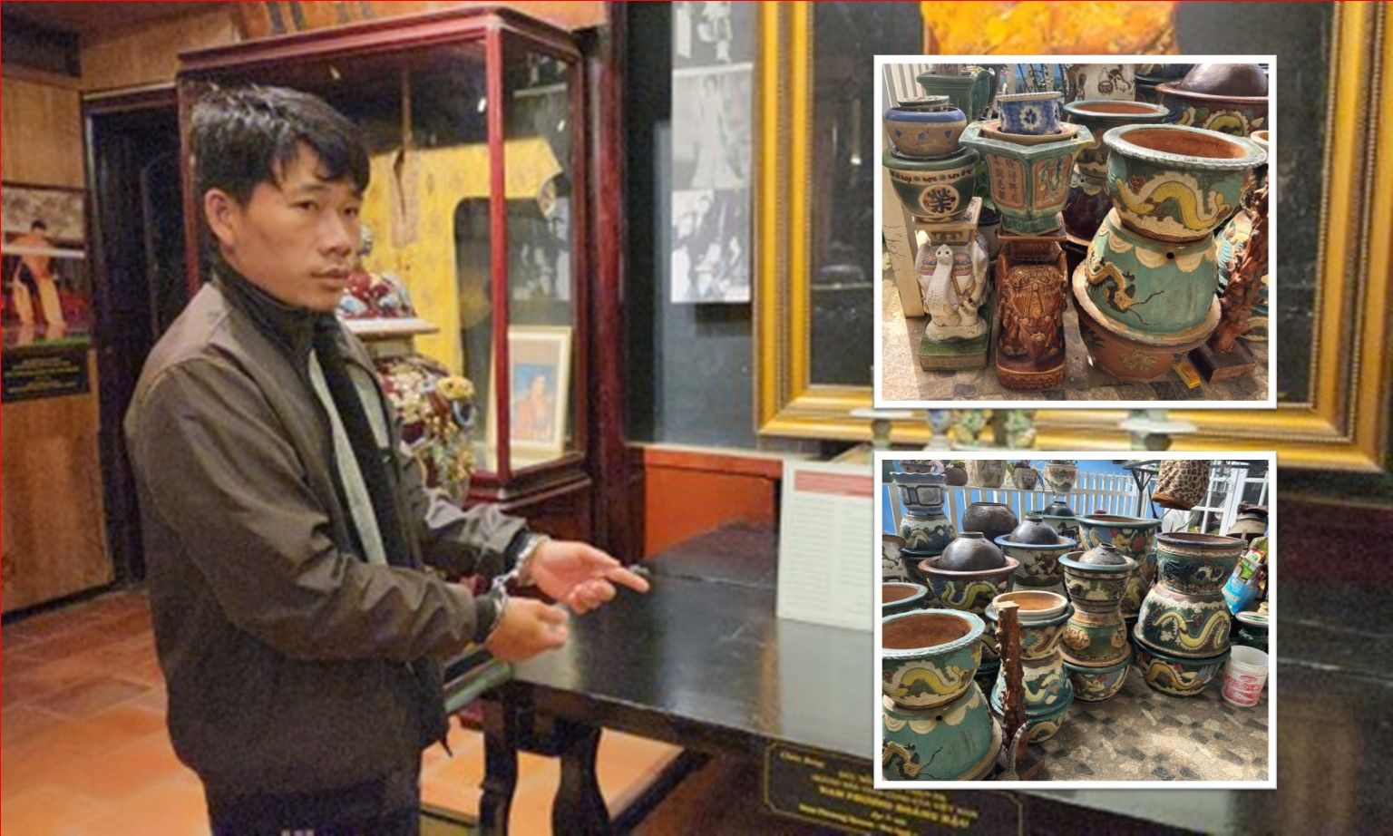 Lâm Đồng: Phát hiện kho sành sứ trộm cắp tại khu nhà trọ