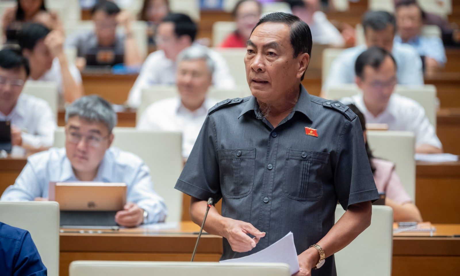 ĐBQH: Quy định độ tuổi, quyền hạn của lực lượng bảo vệ an ninh, trật tự cơ sở
