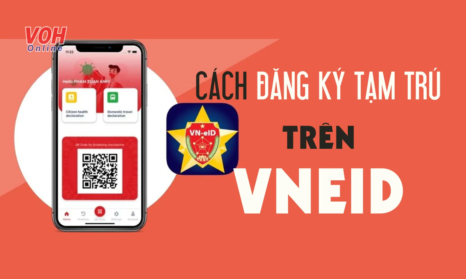 Hướng dẫn đăng ký tạm trú trên VNeID online cho người thuê nhà