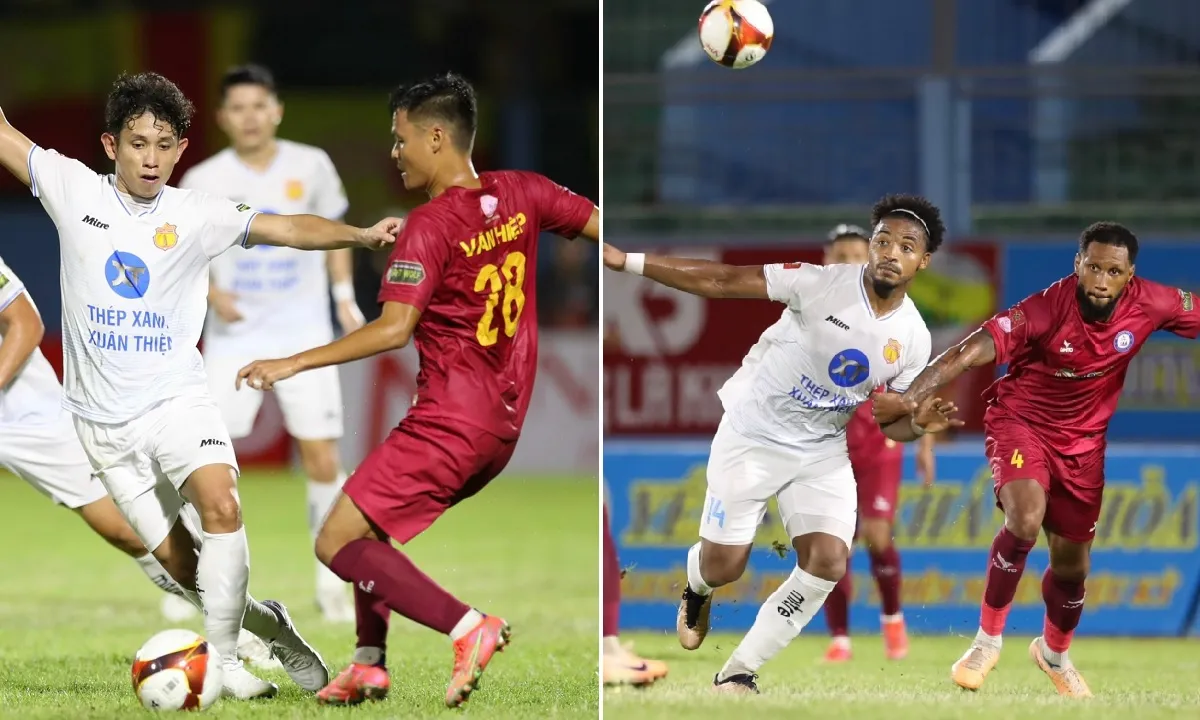 Kết quả V-League Khánh Hòa vs Nam Định: “Vua phá lưới” lên tiếng, đội bóng thành Nam dẫn đầu BXH