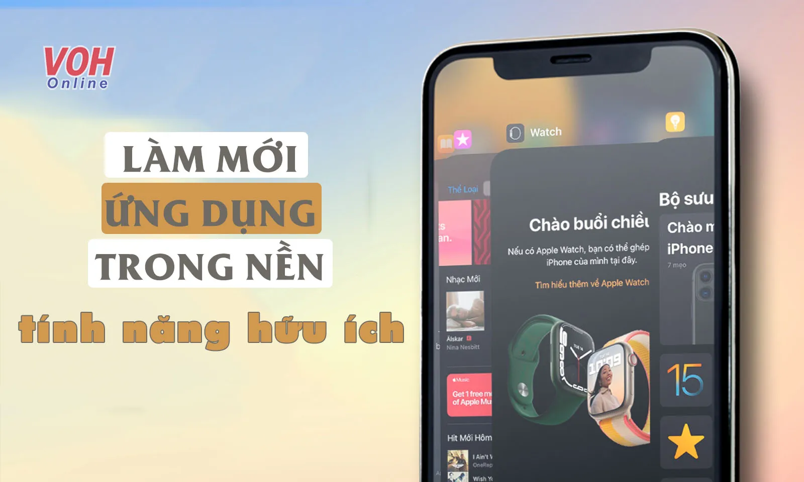 Làm mới ứng dụng trong nền là gì? Cách bật tắt như thế nào?