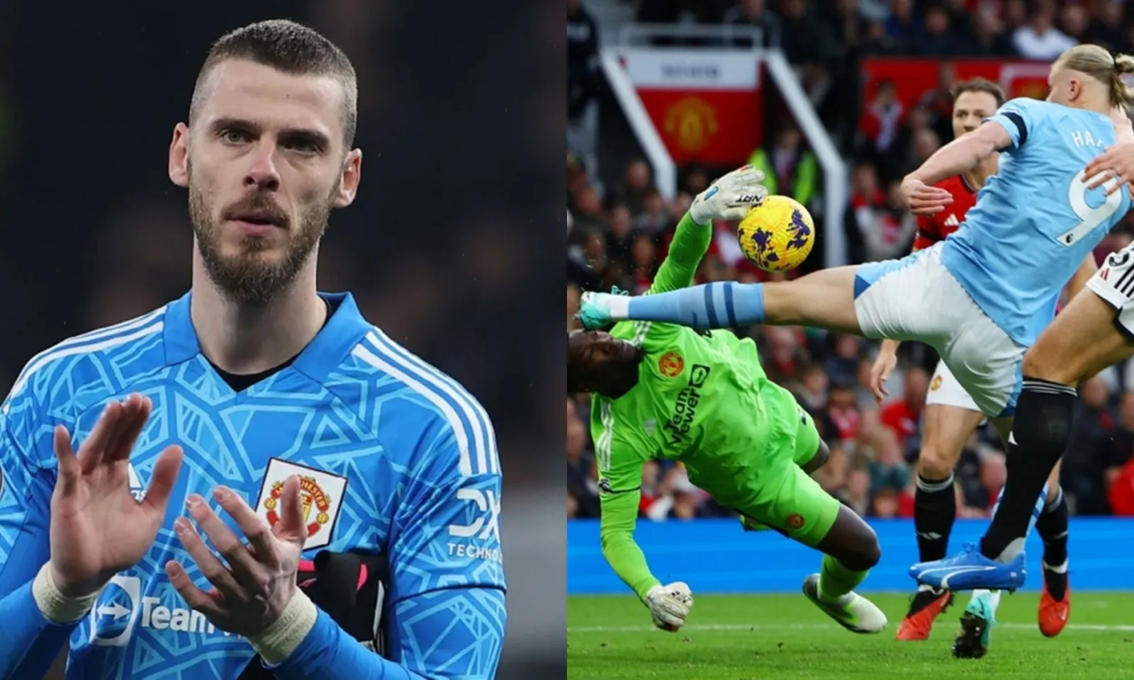 De Gea đăng dòng cảm xúc đầy ẩn ý trong lúc MU thua tan nát trước Man City