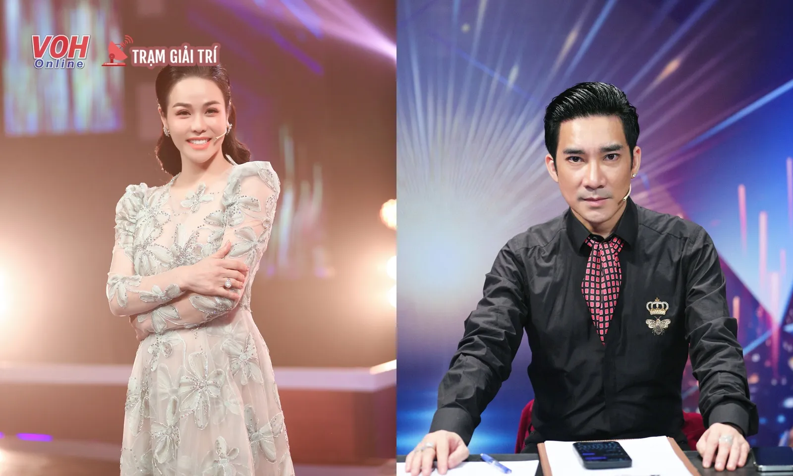 Sau thành công của hit mới, Quang Hà dắt Nhật Kim Anh trở lại với gameshow