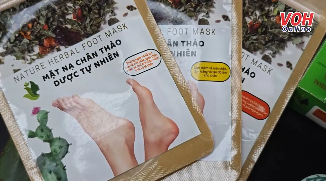 Biến xương rồng thành mặt nạ thảo dược dành cho chân