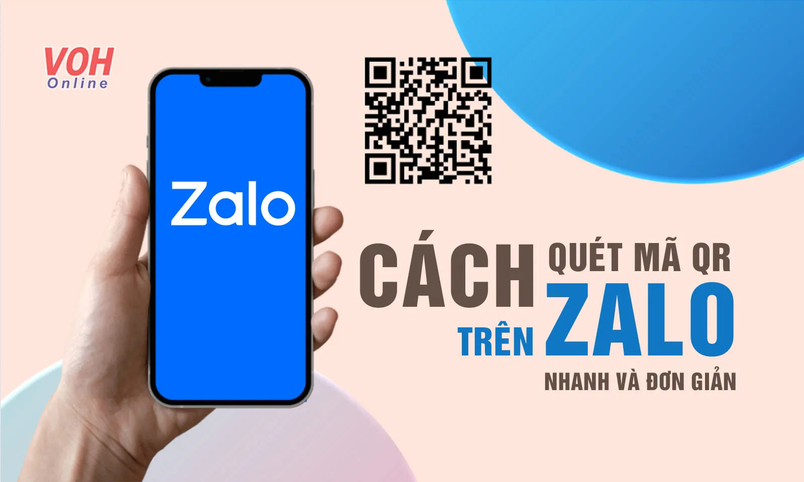 Hướng dẫn cách quét mã QR trên Zalo đơn giản nhất