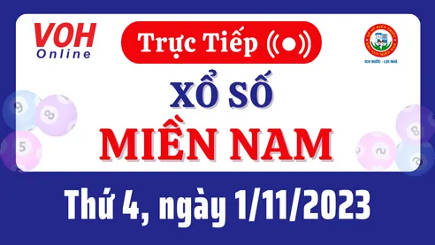 XSMN 1/11, Trực tiếp xổ số miền Nam thứ 4 ngày 1/11/2023