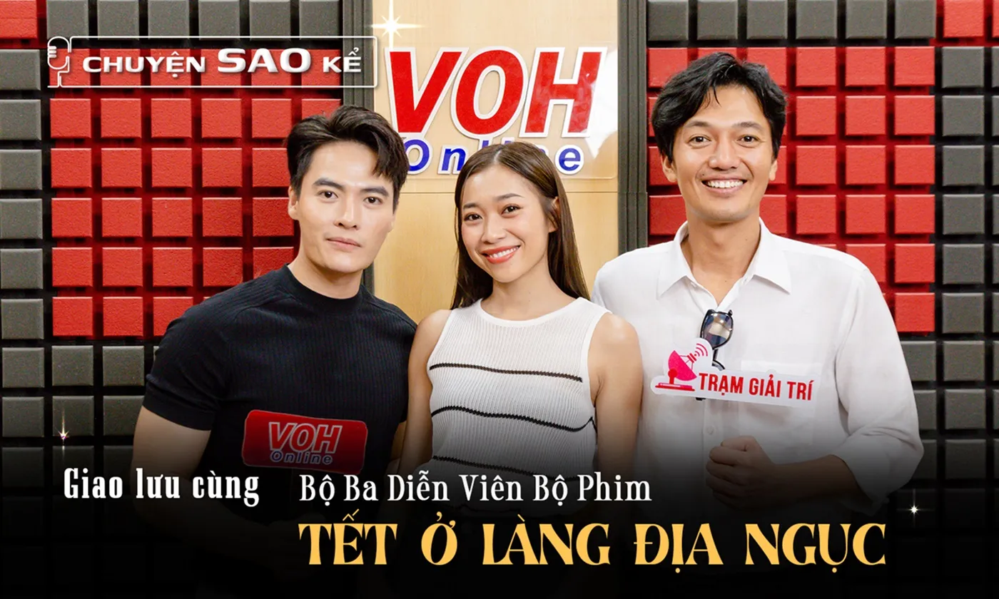 Quang Tuấn chảy máu cam vì lạnh, Nguyên Thảo không dám nói chuyện với Võ Tấn Phát ở phim trường Tết Ở Làng Địa Ngục