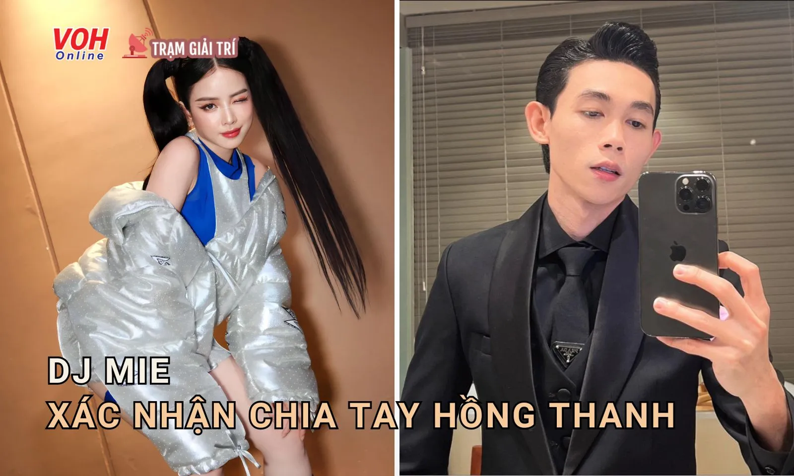 DJ Mie xác nhận chia tay Hồng Thanh từ tháng 8/2023, khán giả tiếc nuối chuyện tình 3 năm