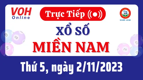XSMN 2/11, Trực tiếp xổ số miền Nam thứ 5 ngày 2/11/2023