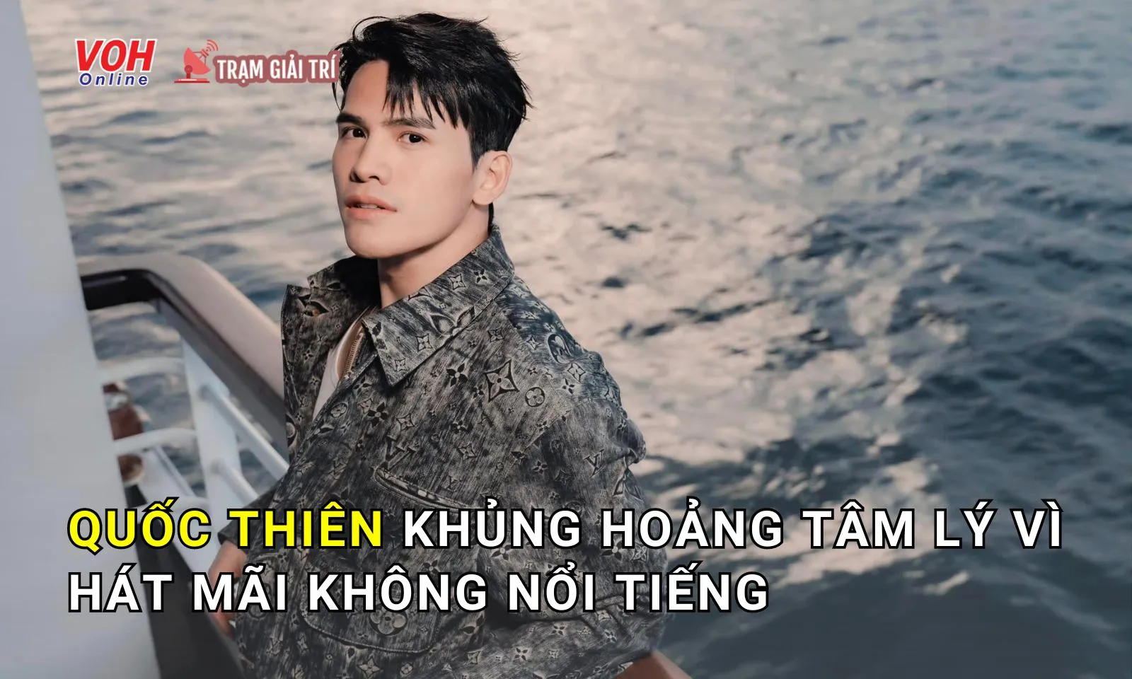 Quốc Thiên khủng hoảng tâm lý vì hát mãi mà không nổi tiếng