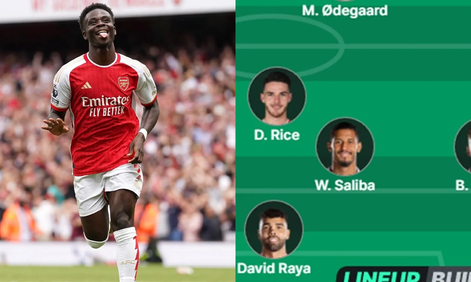 Đội hình dự kiến Arsenal vs Newcastle: Ramsdale nhường chỗ cho Raya | Chờ Saka chấm dứt chuỗi trận tịt ngòi