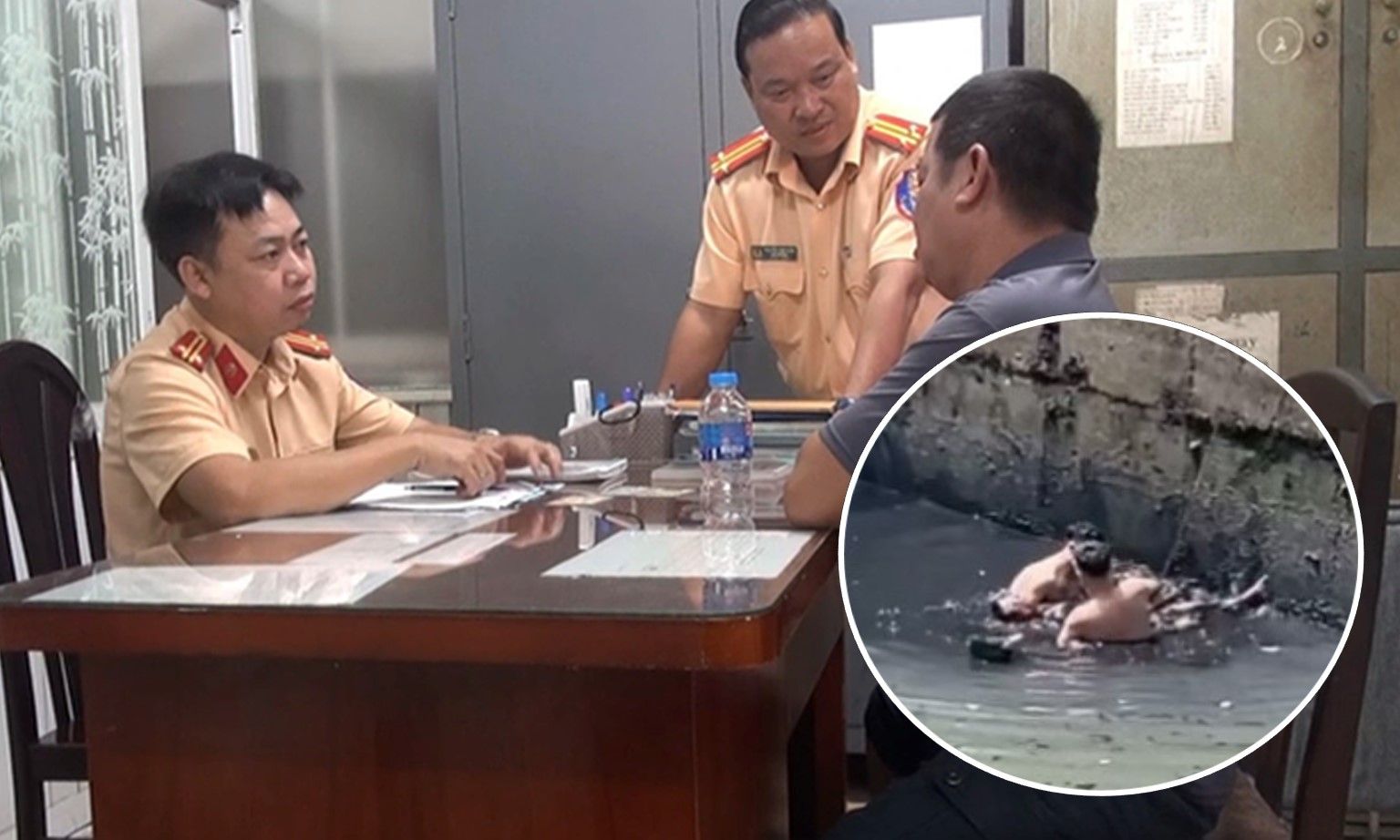 Thực hư vụ ‘người đàn ông nhảy kênh Tân Hóa vì xin bỏ qua vi phạm giao thông không được