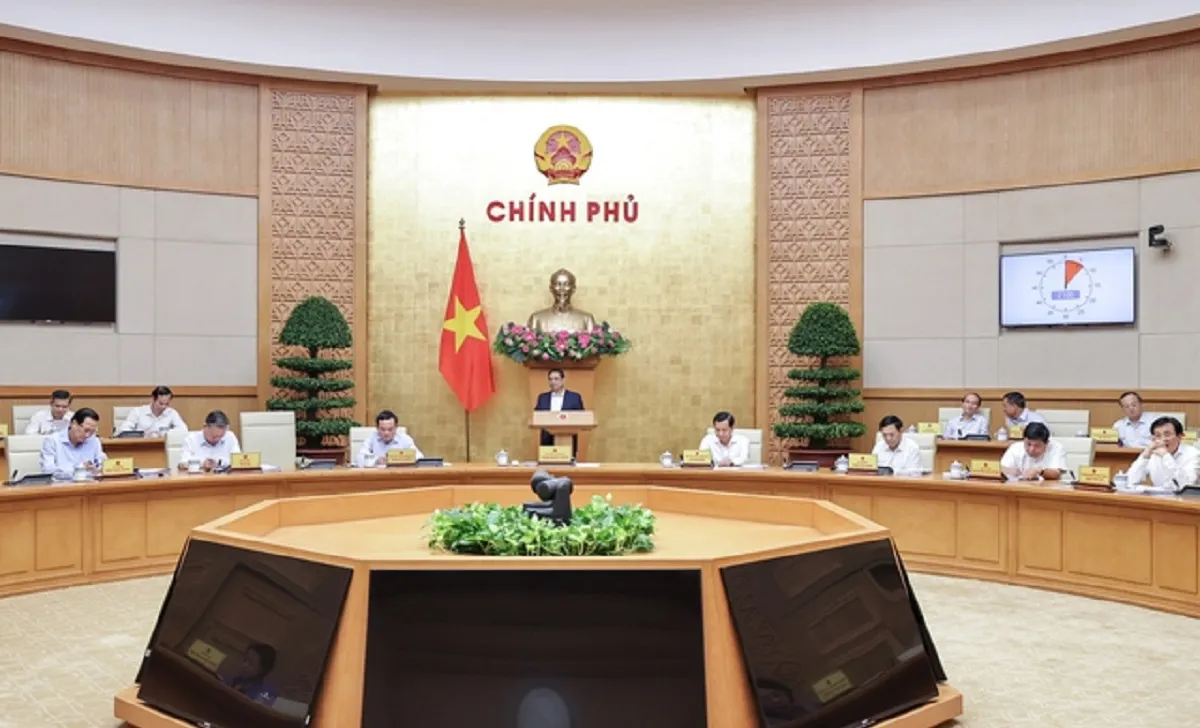 Chính phủ họp phiên thường kỳ tháng 10/2023