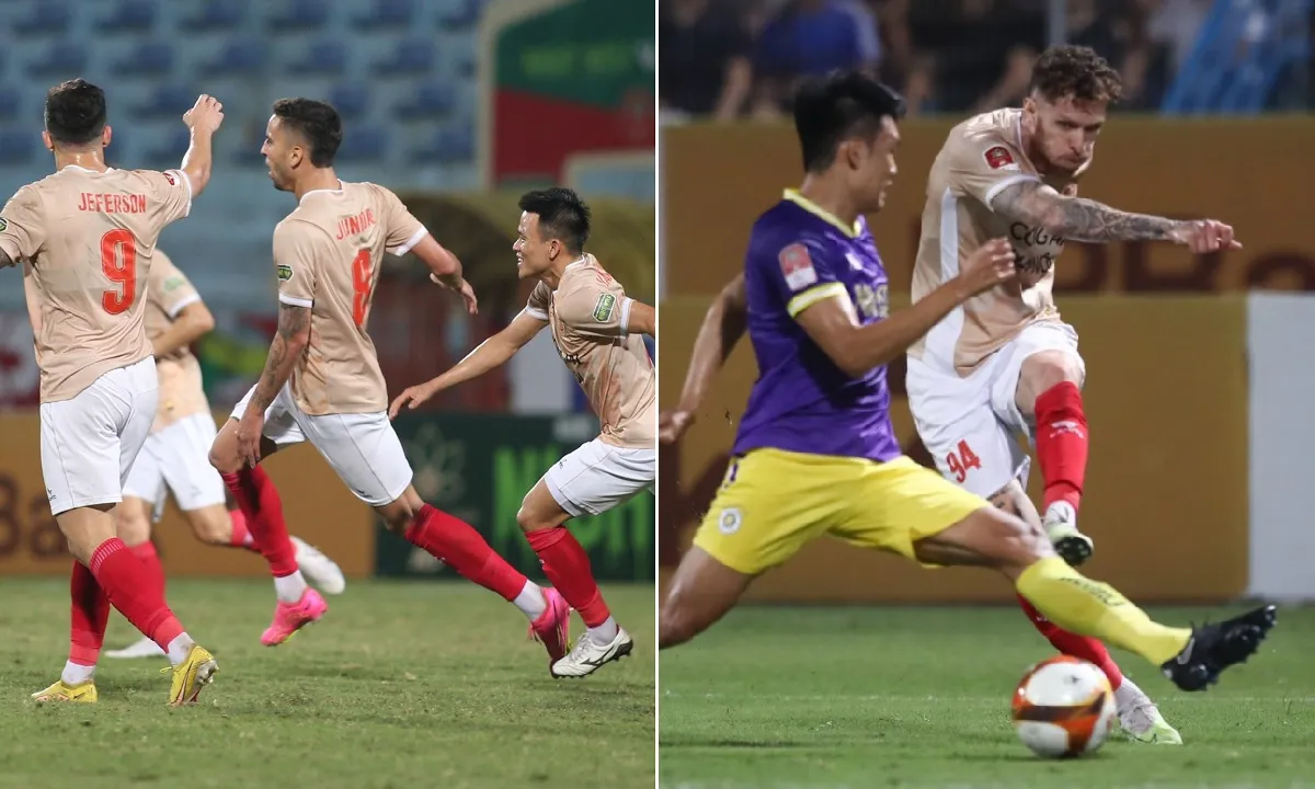 Kết quả V-League Công An Hà Nội vs Hà Nội: Tân thuyền trưởng dự khán, nhà ĐKVĐ thắng thuyết phục