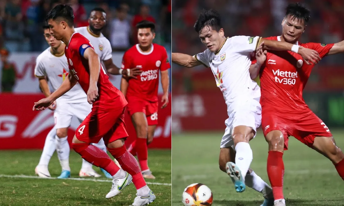 Kết quả V-League Viettel vs Hà Tĩnh: VAR giúp chủ nhà nếm mùi chiến thắng sau 3 vòng đấu