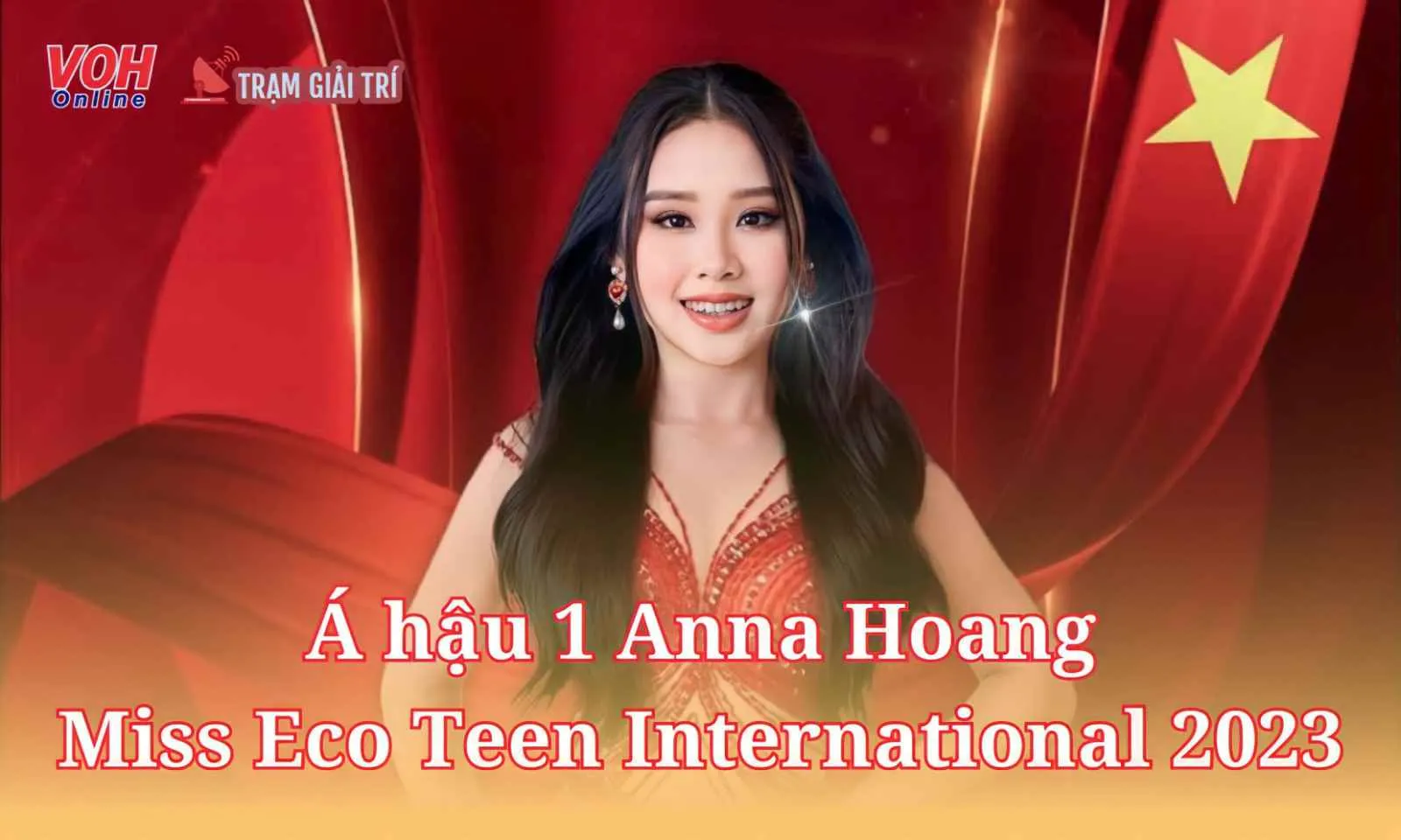 Đại diện Việt Nam đạt Á hậu 1 Miss Eco Teen International 2023 khi chỉ mới 14 tuổi