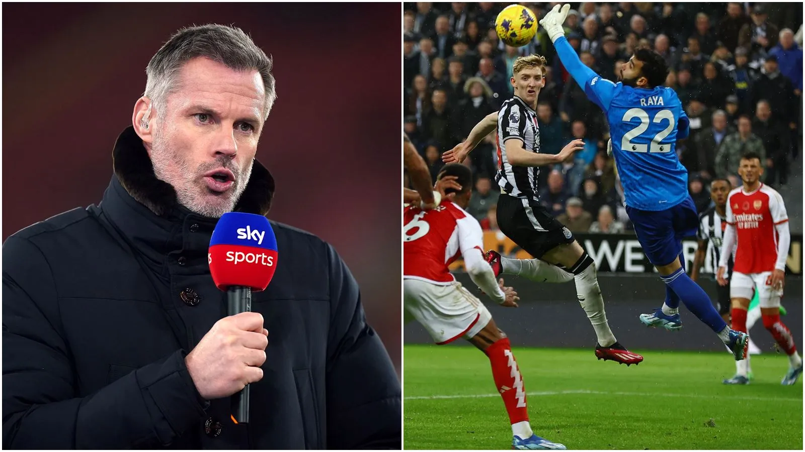 Carragher chỉ ra ngôi sao mắc lỗi lớn khiến Arsenal thua Newcastle: “Cậu ta phạm sai lầm quá nhiều”