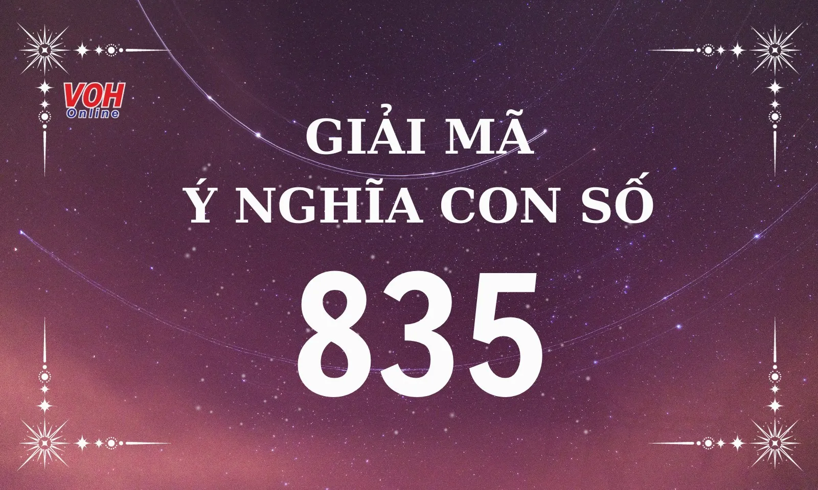 835 là gì? Giải mã ý nghĩa con số 835 trong tình yêu và cuộc sống