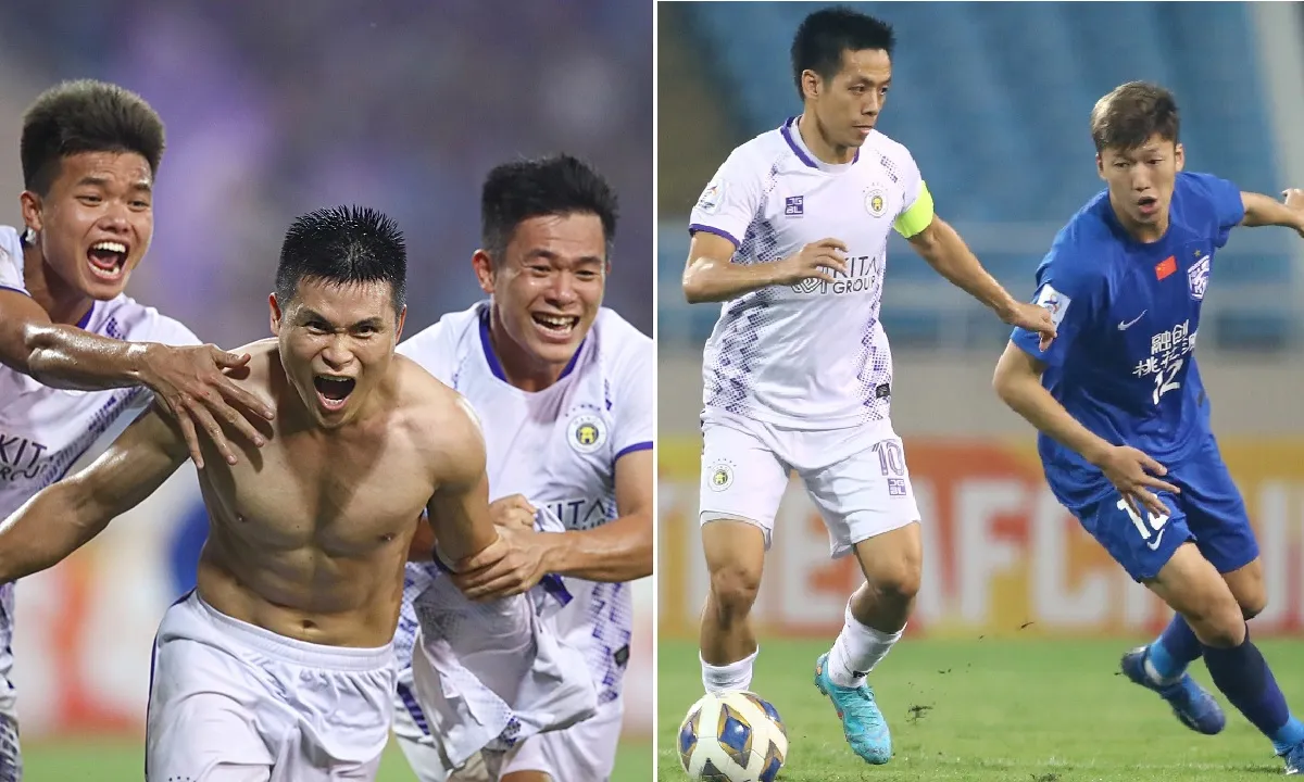 Kết quả AFC Champions League: Tuấn Hải giúp CLB Hà Nội đòi nợ đội bóng Trung Quốc