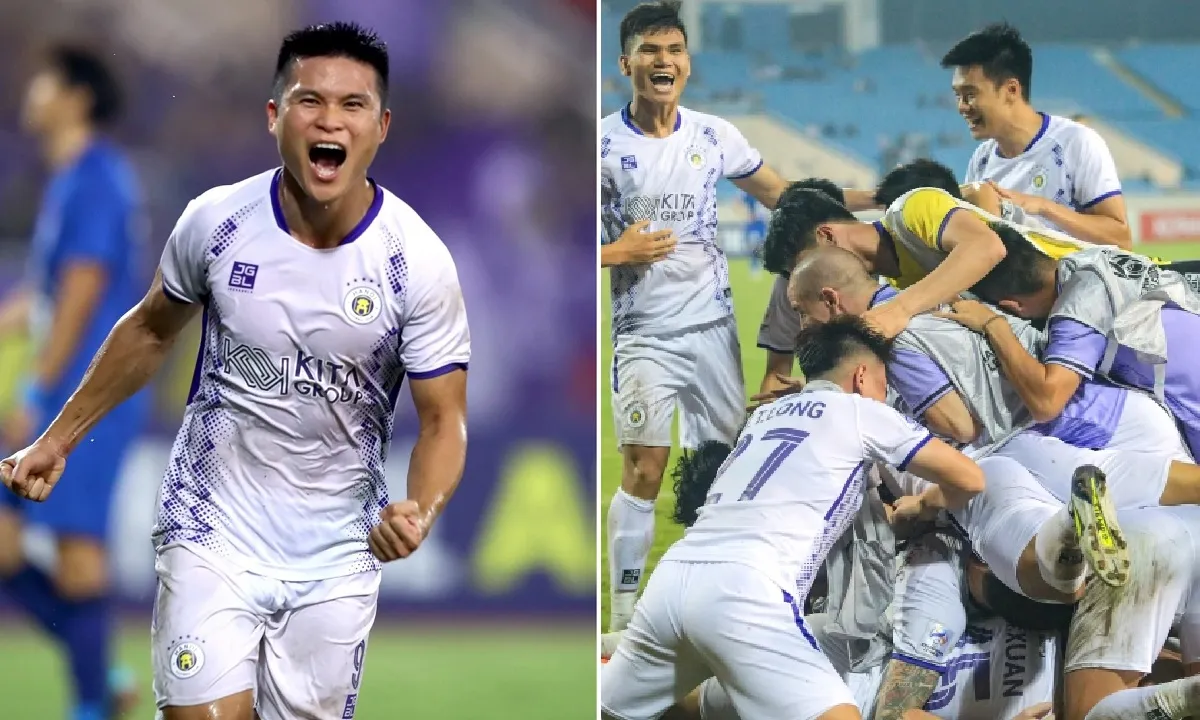 CLB Hà Nội giành 3 điểm lịch sử, cầu thủ xuất sắc nhất trận Tuấn Hải nói gì?