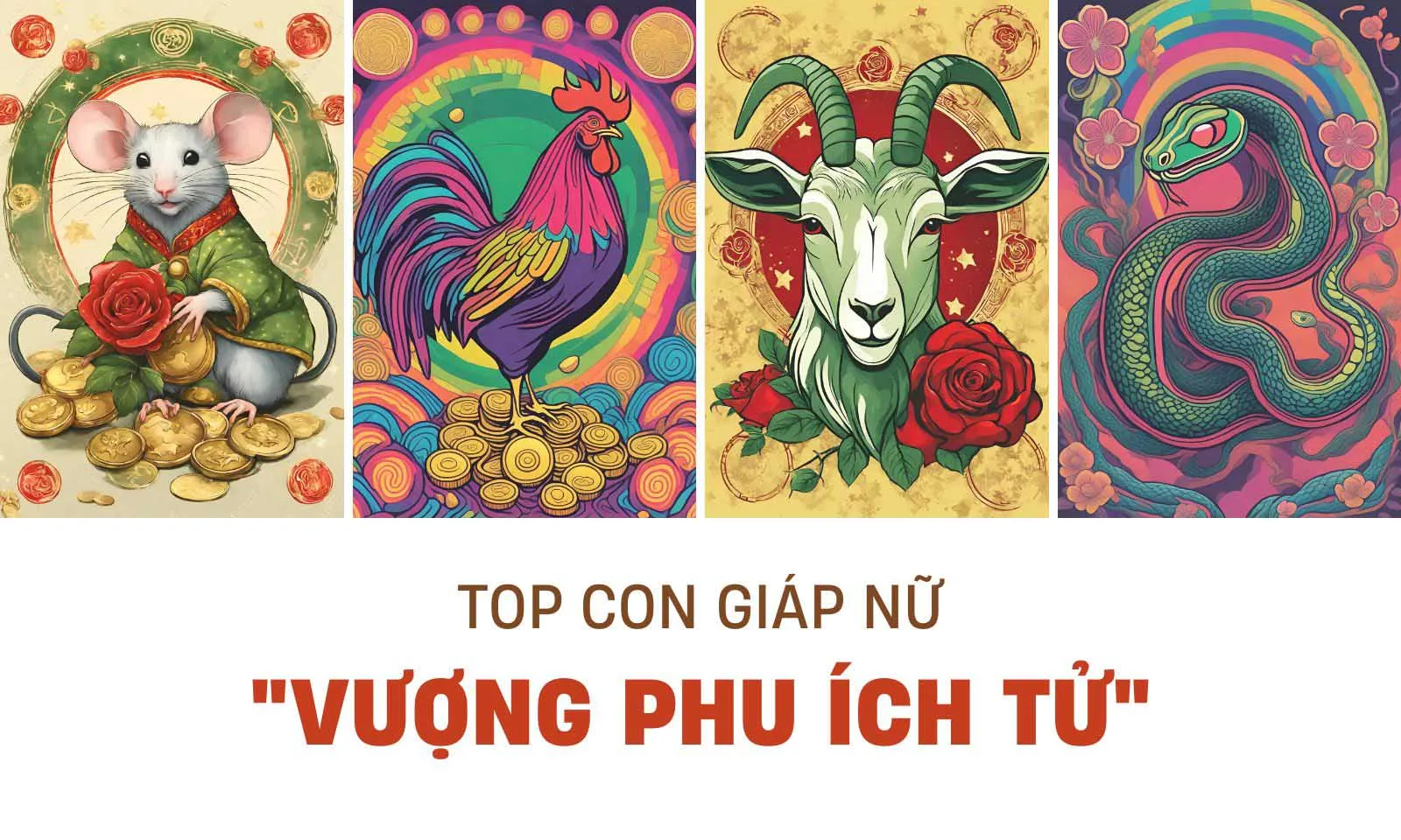 4 con giáp nữ “vượng phu ích tử”