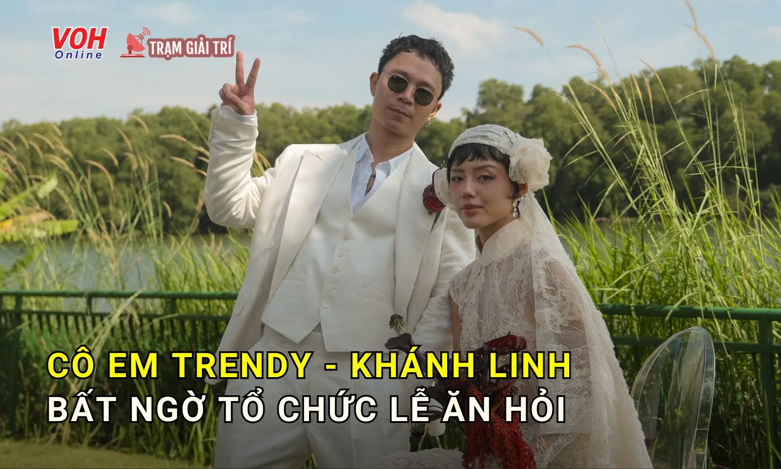 Cô Em Trendy Khánh Linh tổ chức lễ ăn hỏi cùng bạn trai lâu năm