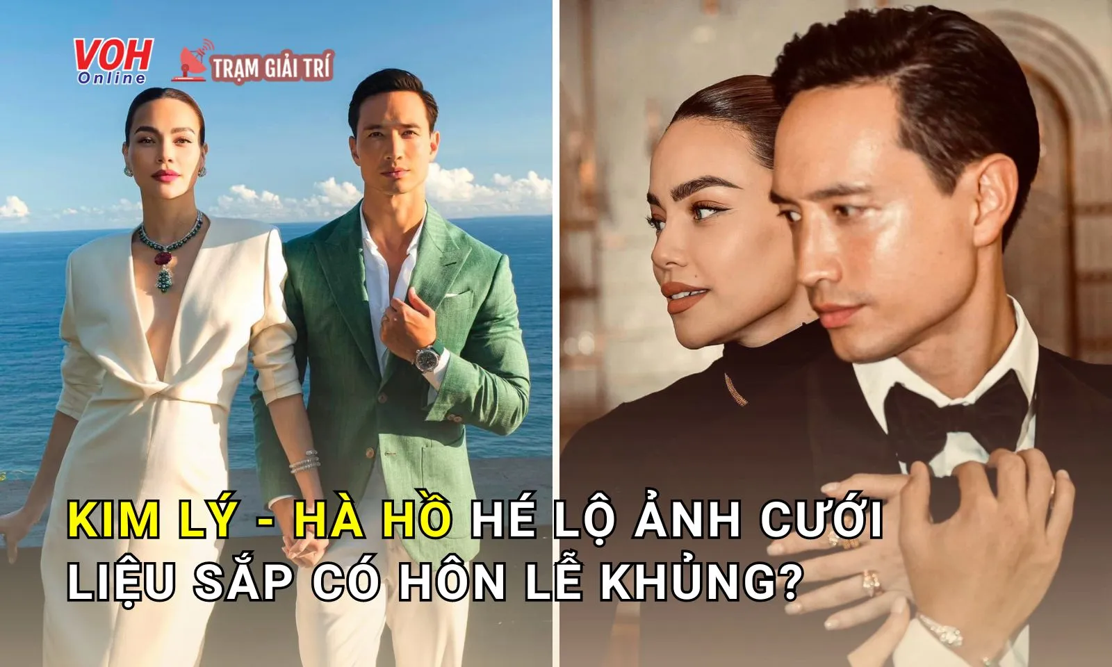 Kim Lý - Hồ Ngọc Hà hé lộ ảnh cưới, liệu sắp có hôn lễ “khủng”?