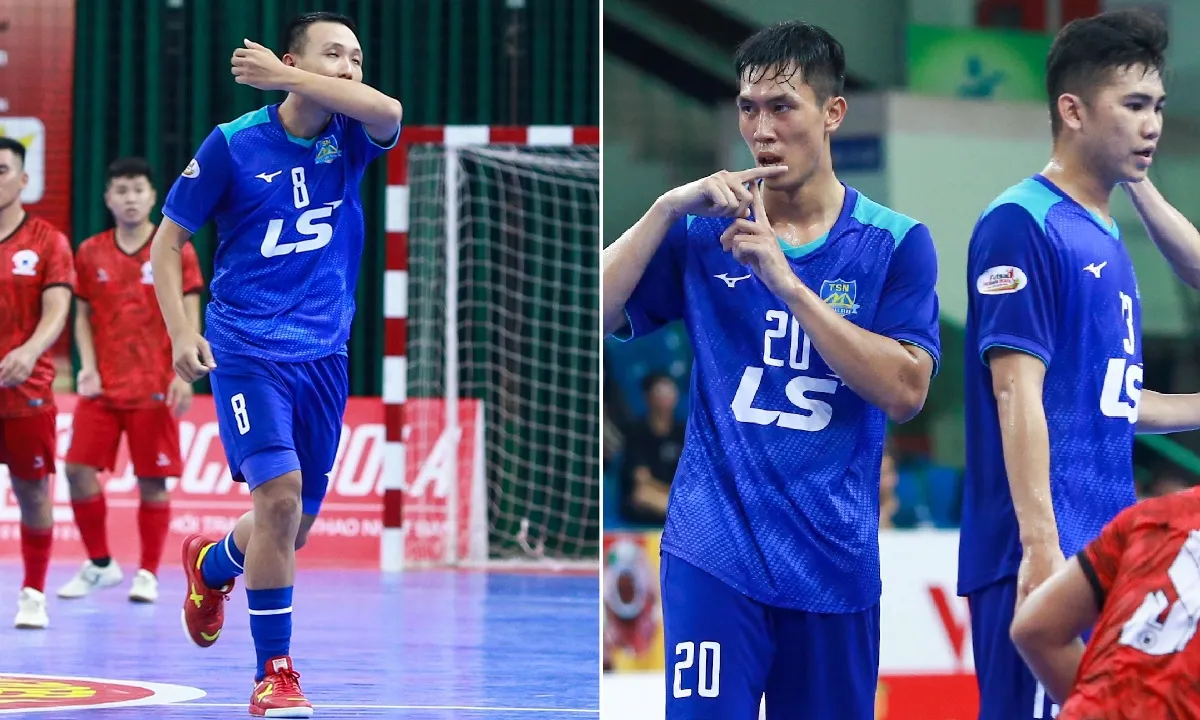 Kết quả futsal Cúp quốc gia 2023: Thái Sơn Nam thắng tưng bừng trận ra quân