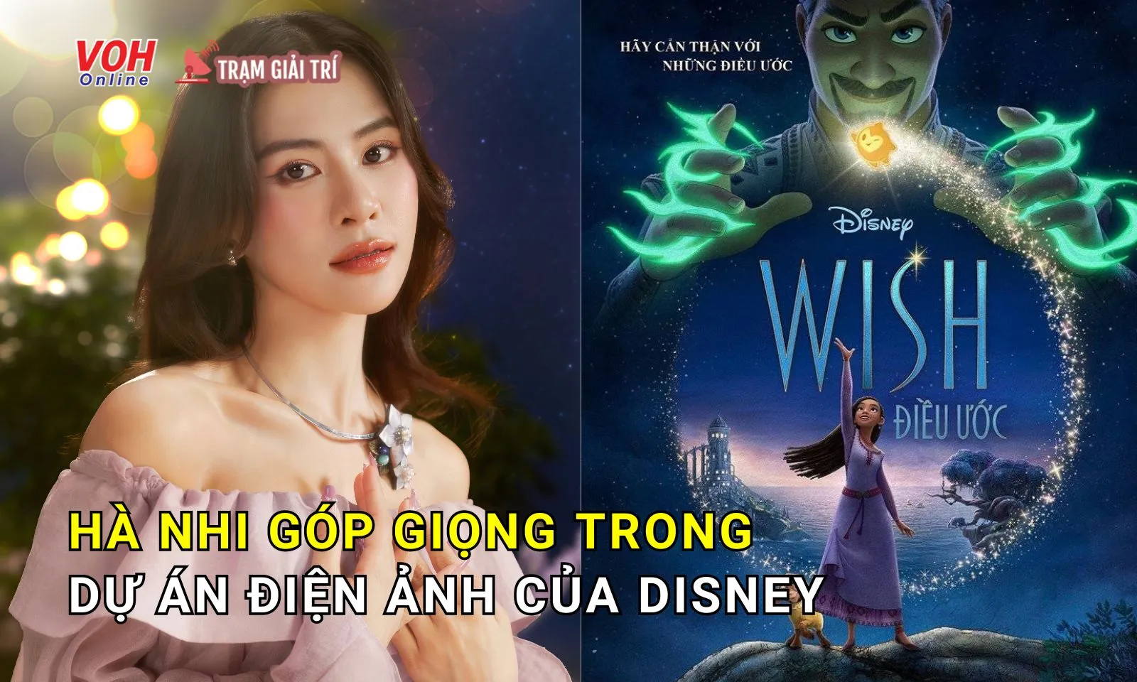 “Miêu Quý Tộc” Hà Nhi góp giọng trong phim điện ảnh của Disney