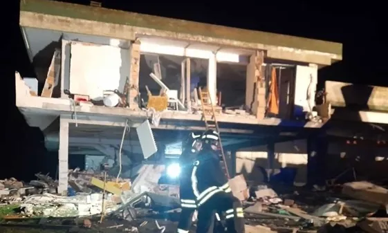 Hơn 30 người bị thương trong vụ nổ khí gas tại tòa nhà