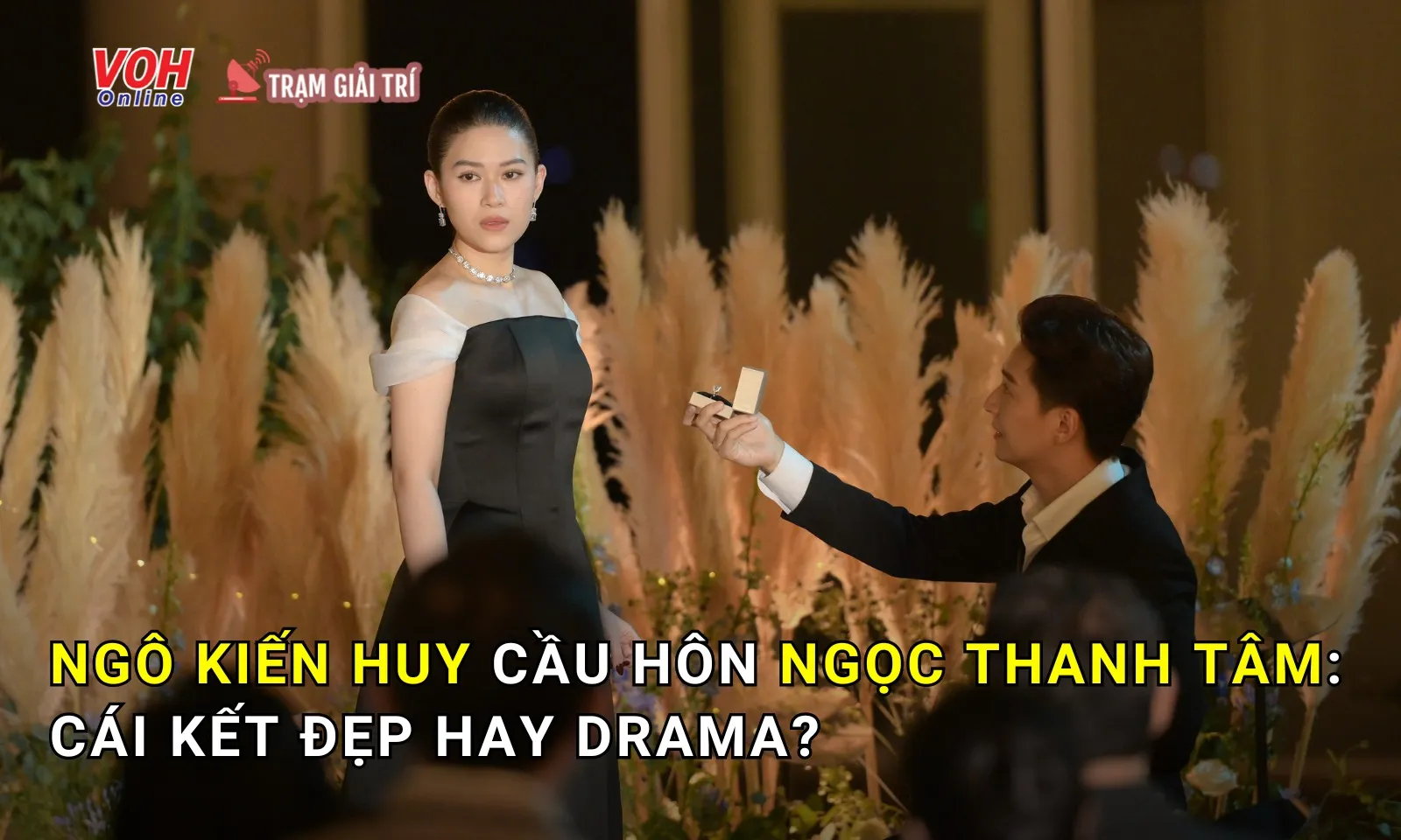 Ngô Kiến Huy cầu hôn Ngọc Thanh Tâm: Cái kết đẹp hay drama?