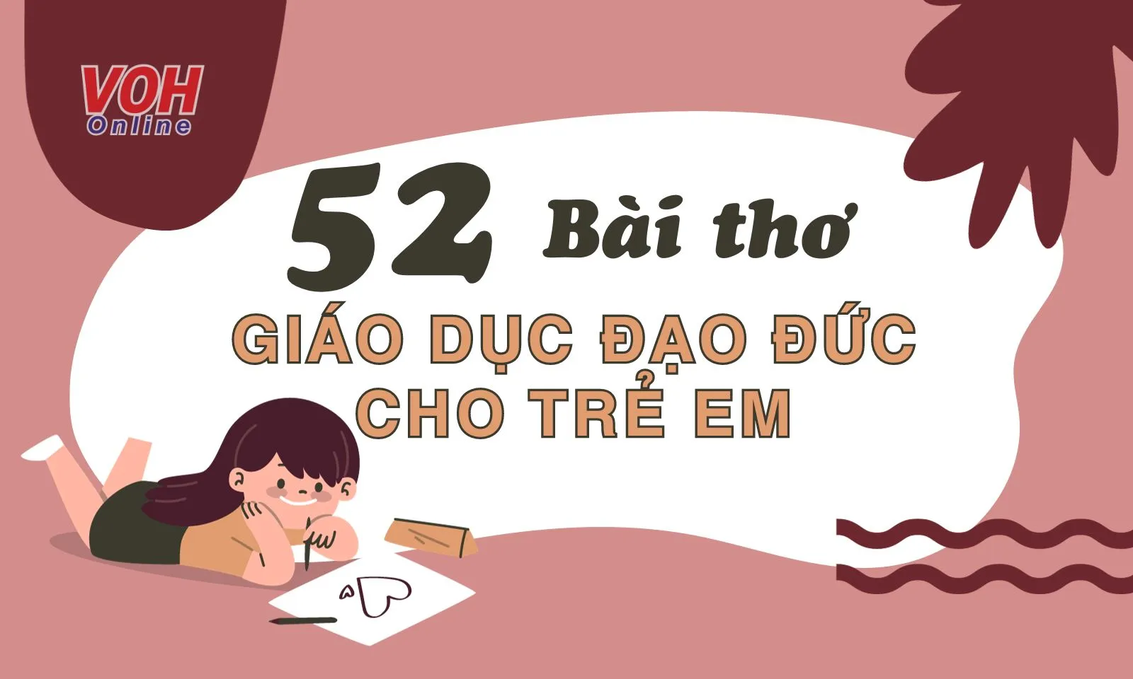 52 bài thơ giáo dục đạo đức cho trẻ hay và dễ thuộc