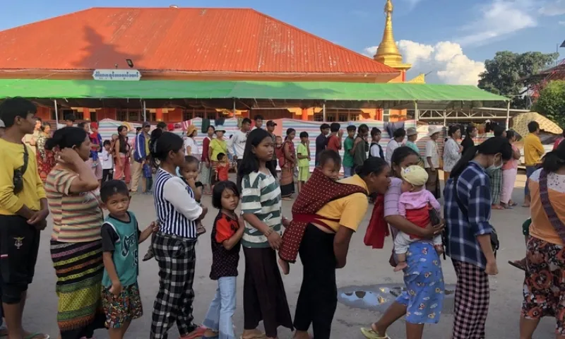 Giao tranh ở Myanmar gia tăng