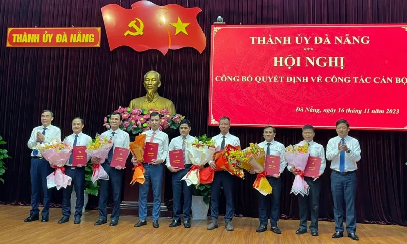Đà Nẵng bổ nhiệm nhiều nhân sự chủ chốt